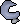 Loop half of key (moon key)