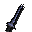 Off-hand argonite rapier