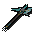 Augmented attuned crystal halberd (uncharged)