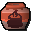 Decorated cooking urn (empty)