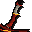 Gilded dragon pickaxe