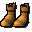 Golden mining boots