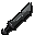 Off-hand iron ceremonial sword V