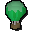 Green balloon