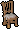 Teak armchair