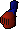 Decorative full helm (red)