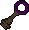 Bronze key purple