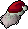 Festive aurora Santa hat with beard