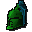 Steel heraldic helm (Guthix)