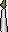 Lit candle