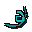 Crystal triskelion fragment 1
