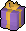 Purple christmas present (delivery)