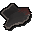 Tanned black unicorn hide