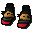 Black Knight captain's boots