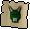 Green hallowe'en mask