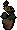 Terracotta sunflower pot