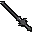 Off-hand gravite longsword (broken)