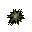 Shining prismatic small fallen star