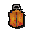 Large lava lantern