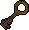 Bronze key brown