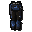 Blue dragonhide chaps (t)