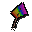 Rainbow kite