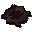 Black shield throwing disc
