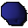 Dark blue afro