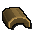Gold crescent key