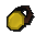 Gold athlete's gloves