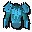 Augmented tectonic robe top (ice)(uncharged)