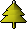 Tree bauble (yellow)