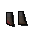 Decaying zombie feet