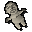 Grinning ivory idol