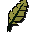Magic gold feather