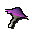 Purple bellow