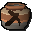 Decorated mining urn (empty)