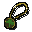Three-leaf clover necklace (empty)