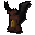 Topaz demon statuette