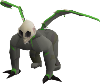 Demonic gorilla