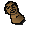Incomplete bronze idol