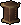 Small mahogany pedestal