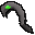 Silver sickle emerald (b)