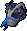 Blue Flower Basket